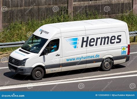 hermes lieferwagen